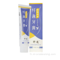 Dentifrice anti-inflammatoire blanc brillant usine